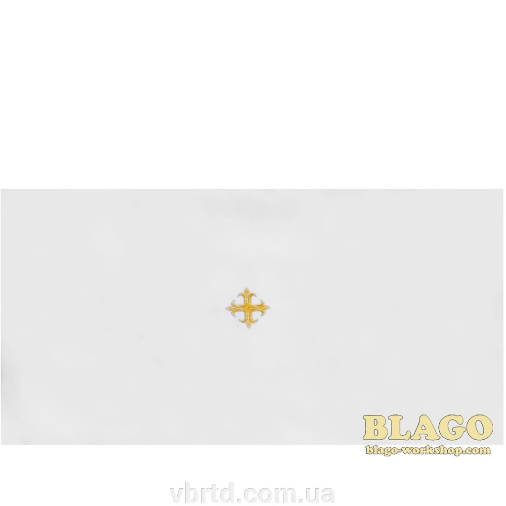 Сорочиця (срачиця) на престіл з вишивкою, Canonical Orthodox Christian inner cloth for Holy Table від компанії ТОВ ТД Волинь Бізнес Ресурс - фото 1