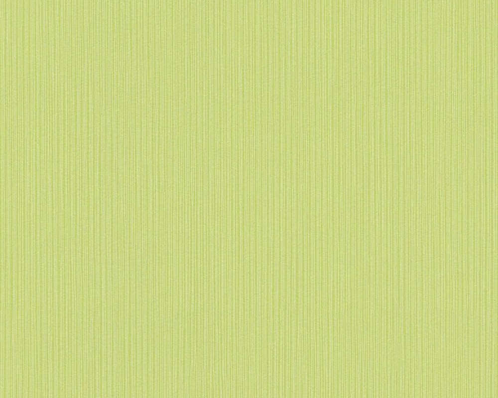 Однотонні німецькі шпалери 34457-6, відтінку свіжого сіна, зеленого кольору, миються вінілові, на флізеліновій основі від компанії Інтернет-магазин шпалер "Німецький Дім" - фото 1
