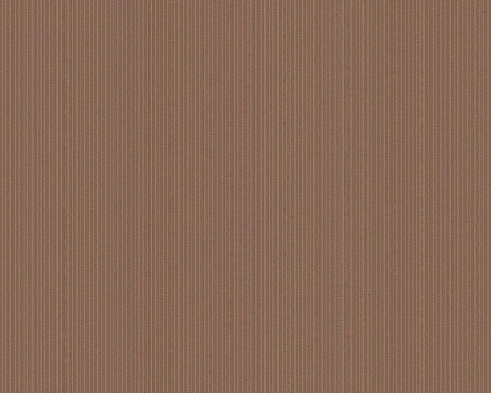 Однотонні однокольорові німецькі шпалери 95762-1, коричневого кольору, насиченого шоколадного відтінку, тиснені в рубчик від компанії Інтернет-магазин шпалер "Німецький Дім" - фото 1