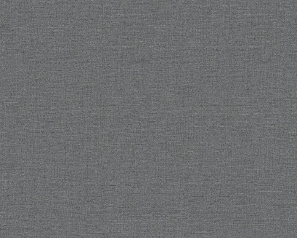 Однотонні темно-сірі шпалери 335092 графітового кольору, обоі під тканину, важкі вінілові, флізелінові гарячого тиснення від компанії Інтернет-магазин шпалер "Німецький Дім" - фото 1
