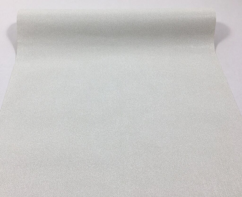 Однотонні зносостійкі німецькі шпалери під мішковину 8704-52 холодного світло сірого кольору, вінілові гарячого тиснення від компанії Інтернет-магазин шпалер "Німецький Дім" - фото 1
