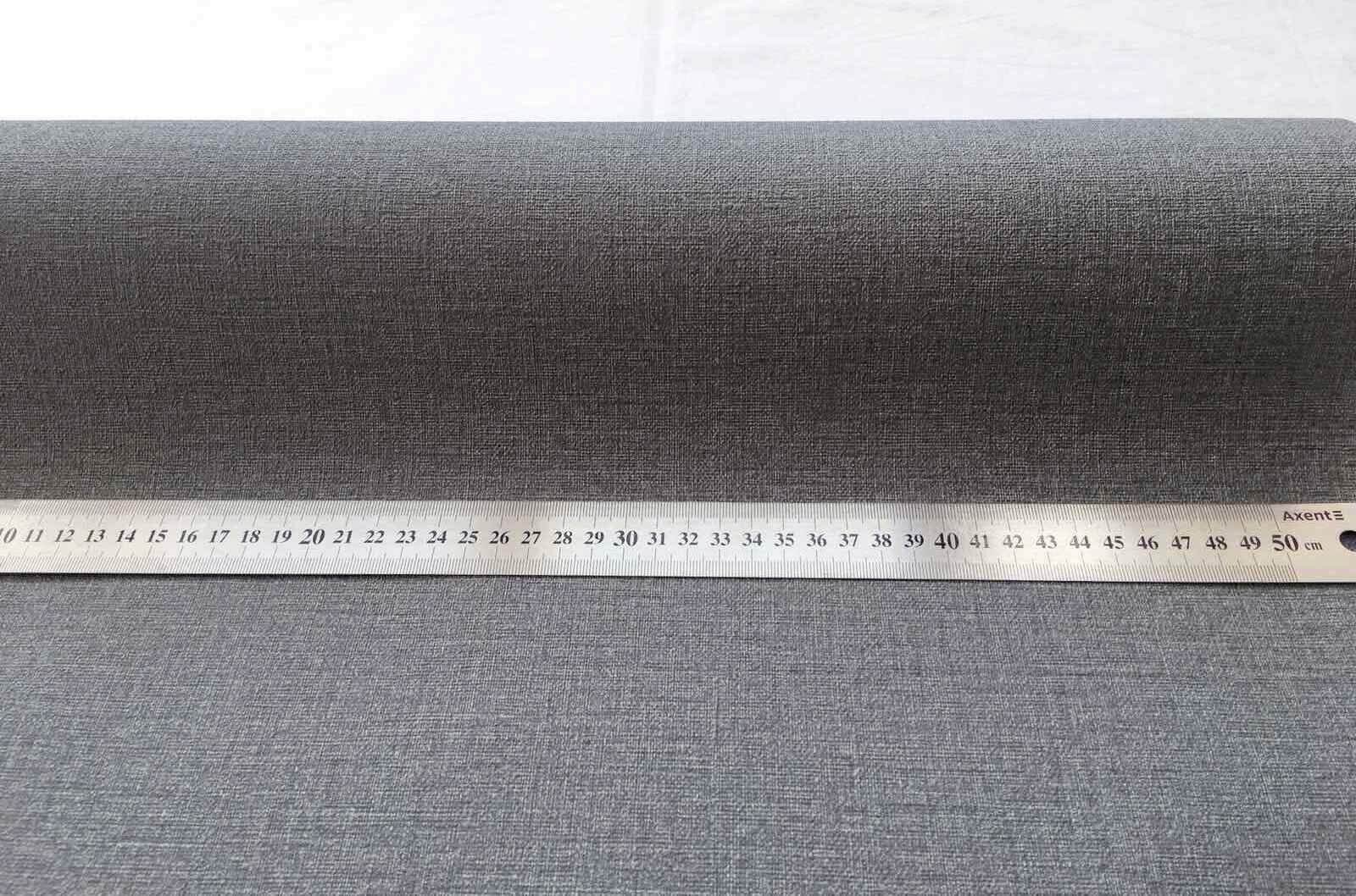 Одноколірні сірі шпалери 3350-92 з фактурним тисненням для сучасних інтер’єрів