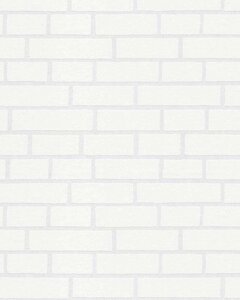 Об'ємні картинки i- 25431-1 стіна з рівними білими опуклими цеглинками в Київській області от компании Интернет-магазин обоев "Немецкий Дом"