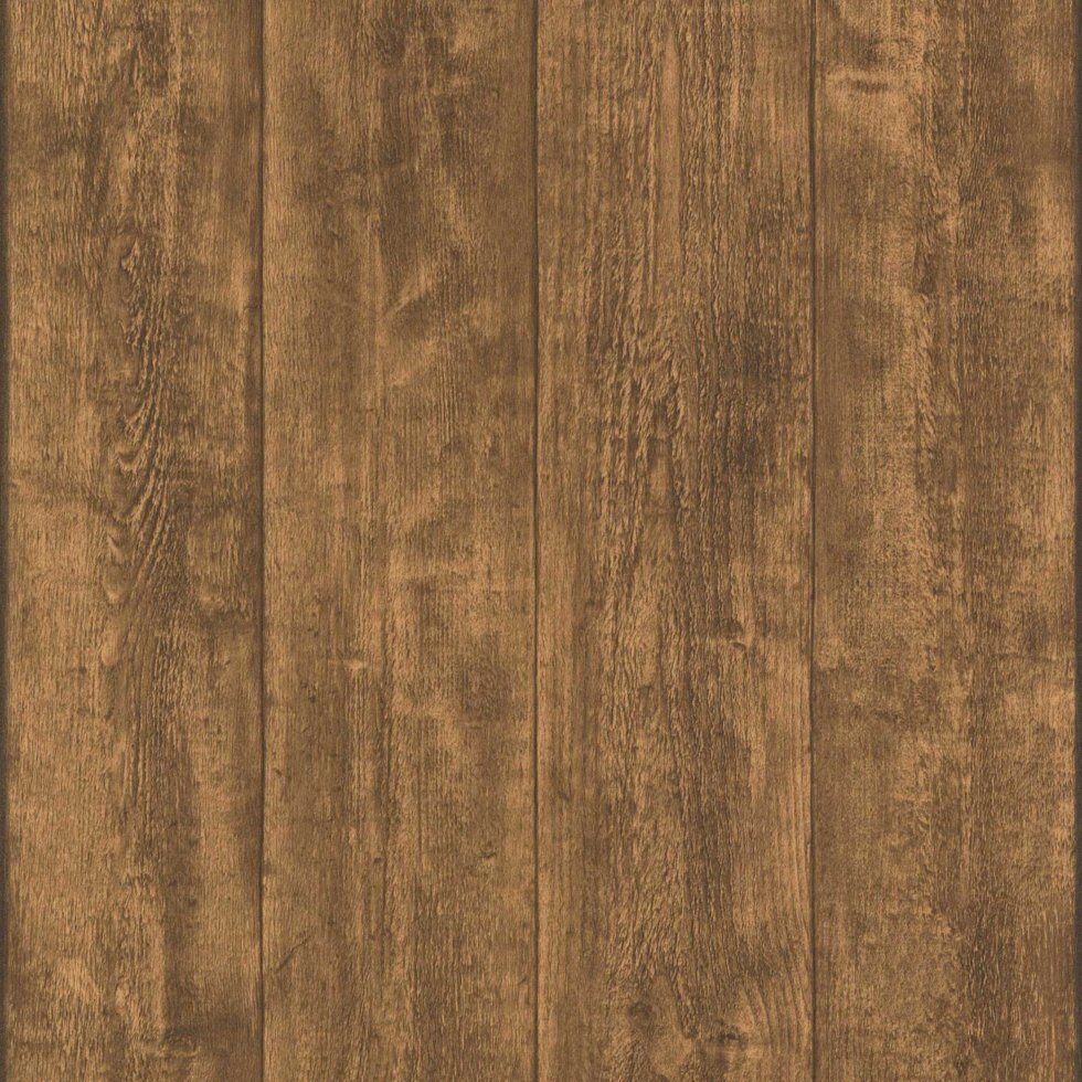 Шпалери у рустикальному стилі 7088-23, реалістичні дошки з натурального дерева, яскравого коричневого відтінку від компанії Інтернет-магазин шпалер "Німецький Дім" - фото 1