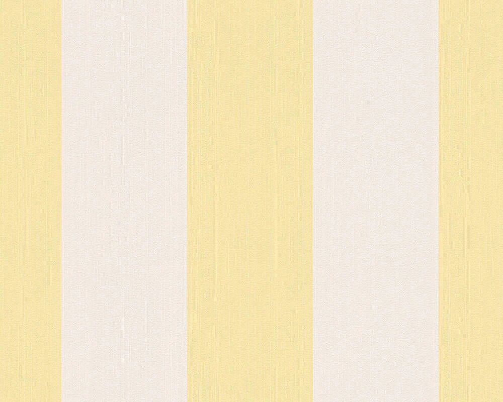 Шпалери з вертикальним широкою жовтою смужкою 30378-1 від компанії Інтернет-магазин шпалер "Німецький Дім" - фото 1