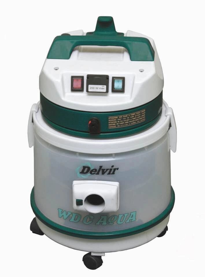 Delvir WDC Aqua миючий пилосос з водною фільтрацією від компанії CleanSpot - професійний вибір санітарно-гігієнічного приладдя - фото 1