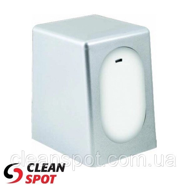 Диспенсер настільний для серветки сірий пластиковий WinPak Grey від компанії CleanSpot - професійний вибір санітарно-гігієнічного приладдя - фото 1