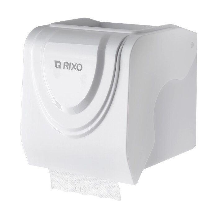 Диспенсер туалетного паперу Rixo BELLO в стандартному рулоні 3 кольори від компанії CleanSpot - професійний вибір санітарно-гігієнічного приладдя - фото 1