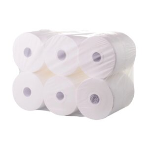 Рушники паперові рулонні білі автомати 2-шарові реціклінг 150 м