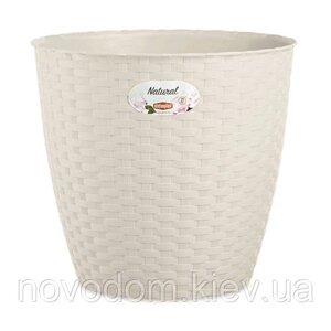 Вазон круглий NATURAL, 12,5 л, 29 см (73480)
