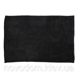 Килимок для ванної Bisk Basic 6 Chenille, чорний (08126)