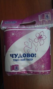 Туалетний папір ТМ Чудово від компанії Mirus Україна