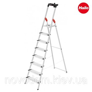 Драбина алюмінієва Hailo L80 COMFORTLINE, 8 ступенів (8040807)