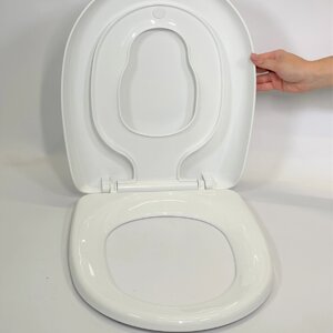Кришка для унітазу з дитячим сидінням на магніті Universal 0340, Туалетне сидіння з функцією мікроліфт