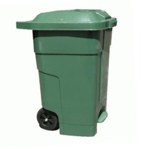 Контейнер для сміття 70л зелений ZTP