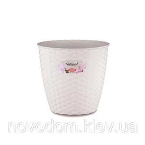 Вазон круглий NATURAL, 3 л, 19 см (73460)