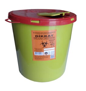 Контейнер для збору медичних відходів 10л EA100