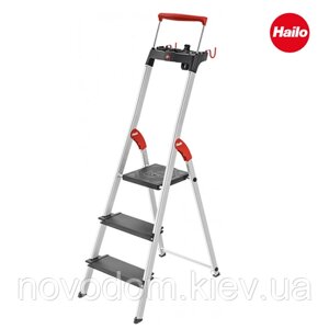 Драбина алюмінієва Hailo L100 TopLine, 3 ступені (8050307)