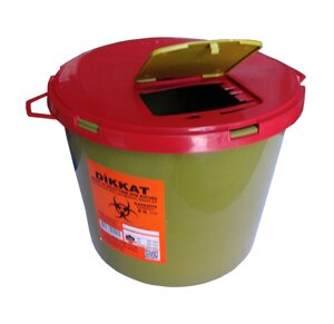 Контейнер для збору медичних відходів 7,5л EA75