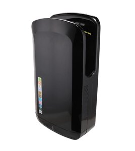 Сушарка для рук чорний пластик RAPID PW702 Black