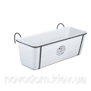 Комплект балконний Natural, прямокутний, з автополивом, 9,2 л (75851)