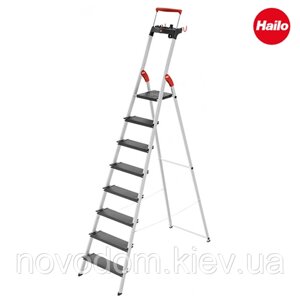 Драбина алюмінієва Hailo L100 TopLine, 8 ступенів (8050807)