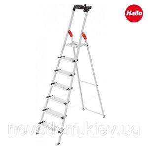Драбина алюмінієва Hailo L80 COMFORTLINE, 7 ступенів (8040707)
