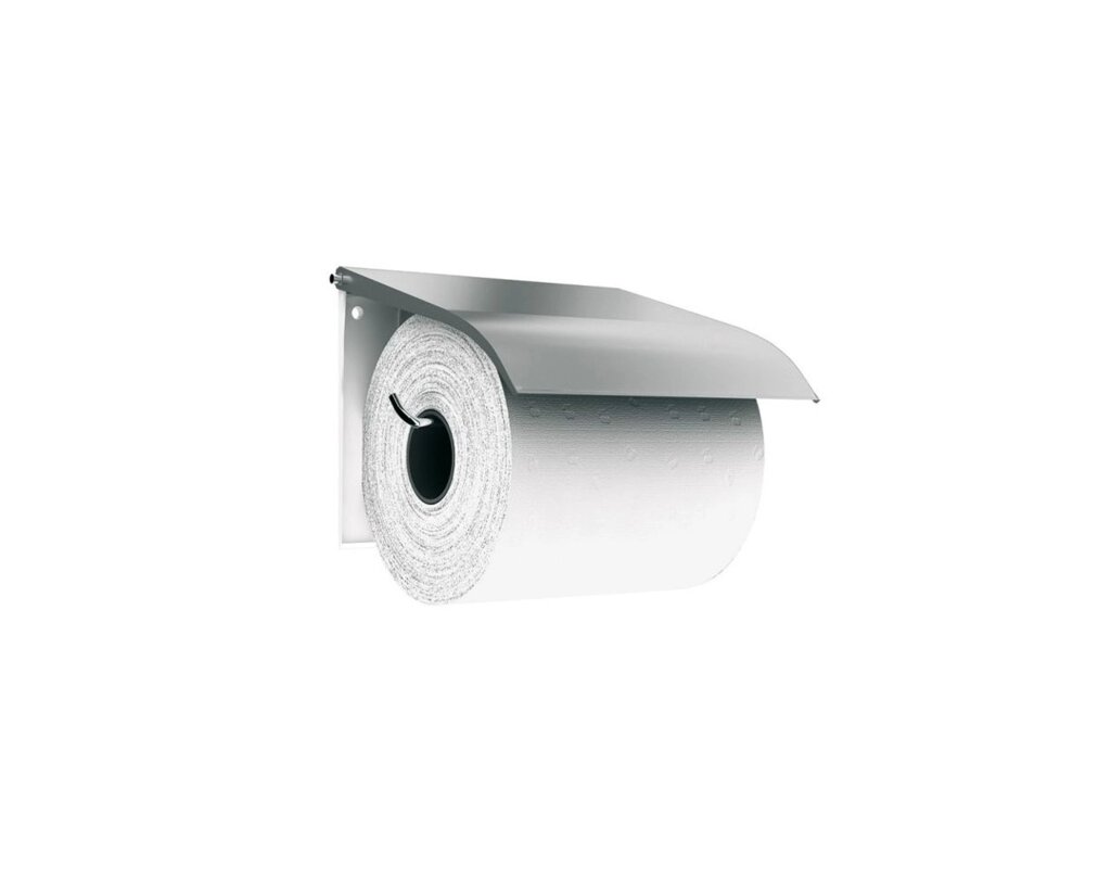 Тримач туалетного паперу для побутових рулонів металевий Brabantia від компанії CleanSpot - професійний вибір санітарно-гігієнічного приладдя - фото 1