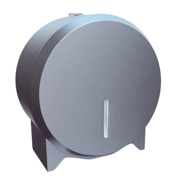 Тримач туалетного паперу джамбо матова нержавіюча сталь Ekonom Stella Mini Merida від компанії CleanSpot - професійний вибір санітарно-гігієнічного приладдя - фото 1