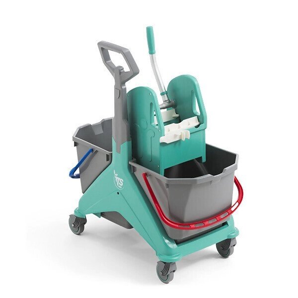 Візок для прибирання Nickita 50L від компанії CleanSpot - професійний вибір санітарно-гігієнічного приладдя - фото 1