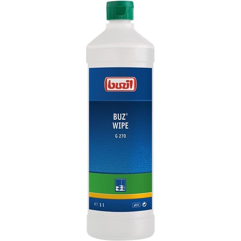 Засіб на основе спирту для миття поверхонь Buzil Buz Wipe від компанії CleanSpot - професійний вибір санітарно-гігієнічного приладдя - фото 1