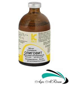 Олиговит, вітамінно-мінеральний комплекс для тварин, 250 мл, KELA (Бельгія)