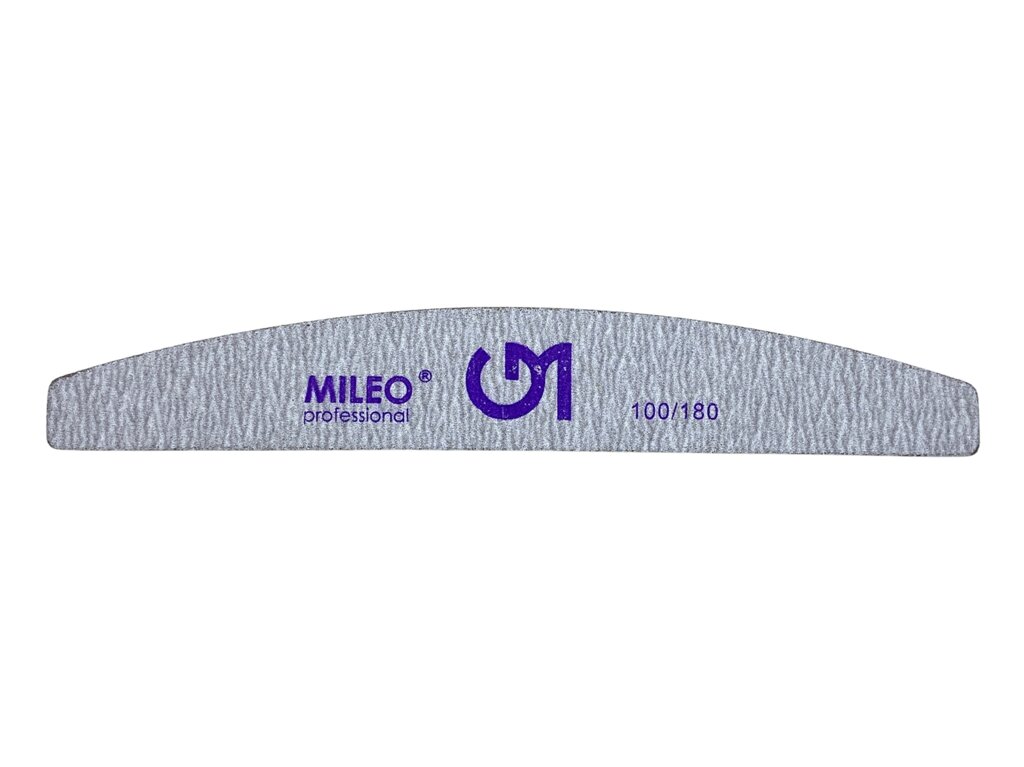 Пилка 100х180 — «Mileo» від компанії Інтернет магазин студії «Чарівний нігтик» - фото 1