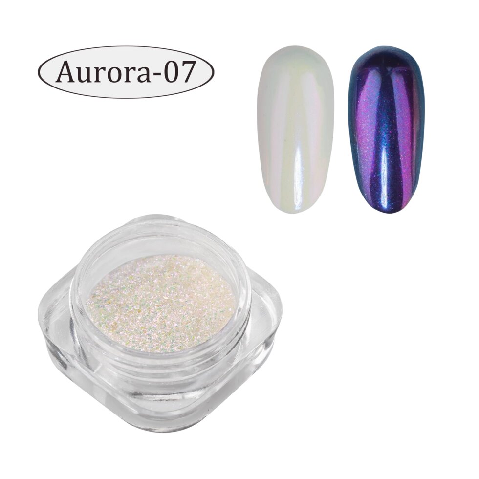 Втирка №07 — «Aurora» від компанії Інтернет магазин студії «Чарівний нігтик» - фото 1