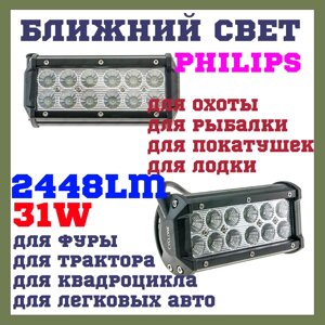 18W EP6 SP Світлодіодні фари раб. світла WL B1 36 W Flood PHILIPS Ближнє світло