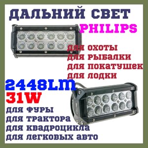 18W EP6 SP Світлодіодні фари раб. світла WL B1 36 W Spot PHILIPS Дальнє світло