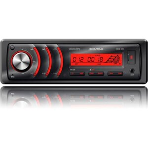 Магнітола MP3 в машину Shuttle SUD-386 Black/Red