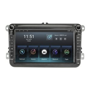 Штатна магнітола volkswagen android 10.0 4 ядра 2gb/32gb 8 дюймів