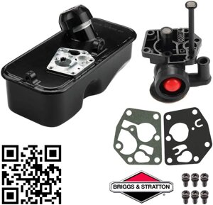 Бензобак + карбюратор Briggs Stratton 494406 494406 498809 498809A 9B900 для STH Viking Efco LR 48PBQ Alpina MTD