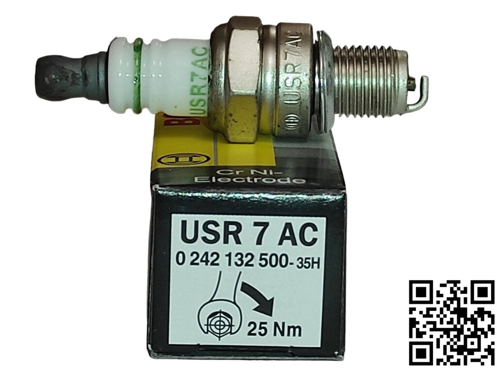 Свічка запалювання Bosch USR7AC  MS181 MS211 MS241 STH FS50 FS56 FS70 FS90 FS130 FS260 FS310 00004007011 00004007009 від компанії БензоМир - фото 1