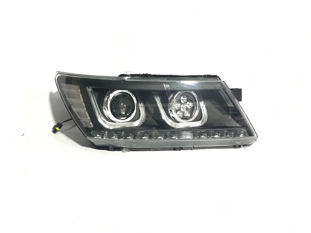 Фара правая ксенон з led дхо DODGE JOURNEY (2011-20), (), (Нова запчастина. Неоригінал високої якості) від компанії PIPES - фото 1