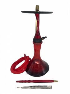 Кальян Alpha Hookah Model S (60 см) Червоний