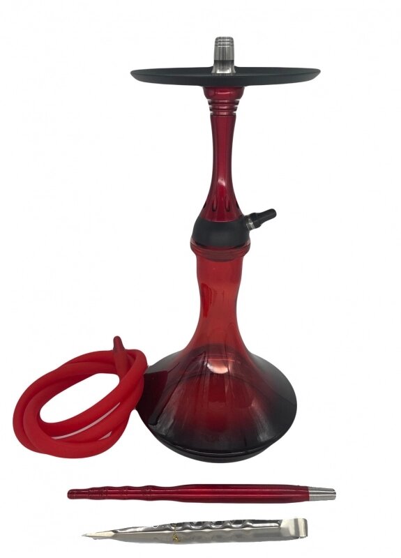 Кальян Alpha Hookah Model X (60 см) Червоний від компанії PIPES - фото 1