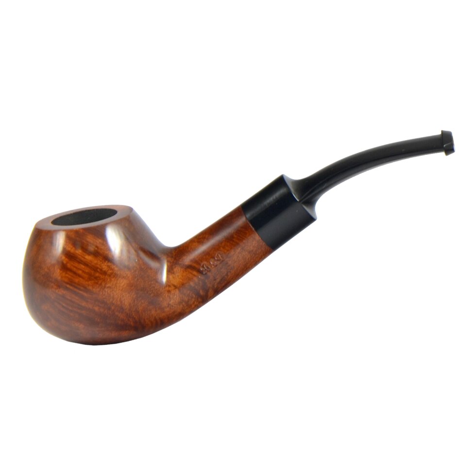 Курильна трубка B&B Бріар № 105 Brown (фільтр 9 мм) від компанії PIPES - фото 1