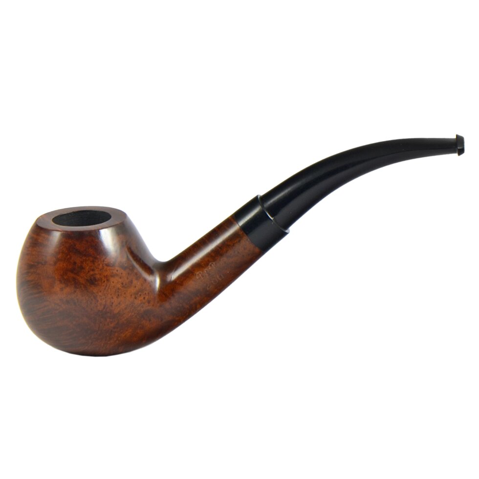 Курильна трубка B&B Бріар № 200 Brown (фільтр 9 мм) від компанії PIPES - фото 1