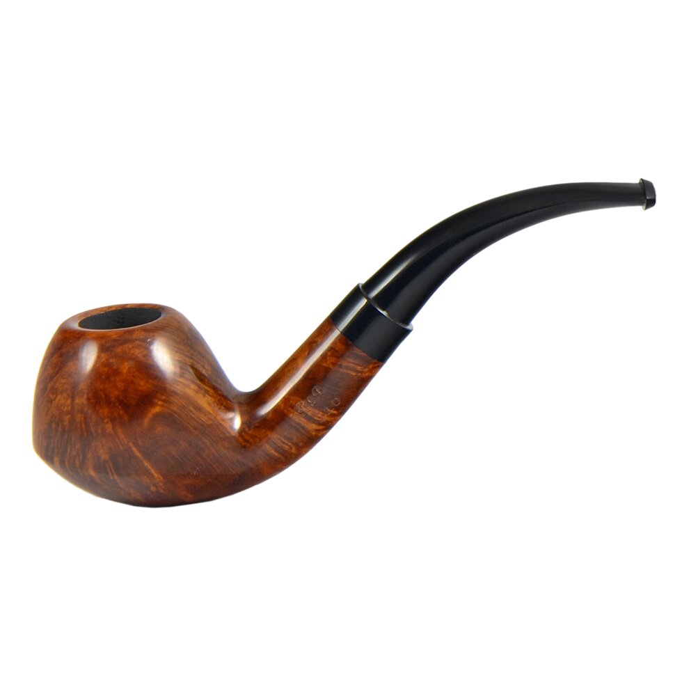 Курильна трубка B&B Бріар № 210 Brown (фільтр 9 мм) від компанії PIPES - фото 1