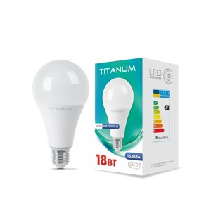 LED лампа titanum A80 18W E27 4100K