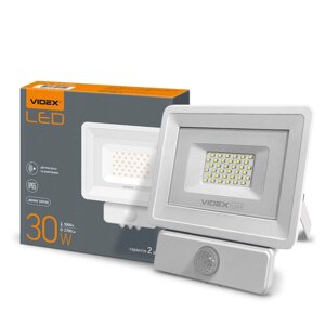 LED прожектор VIDEX 30W 5000K 220V (VL-fe-305W-S) сенсорний