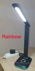 Світлодіод настільної лампи з нижнім нижнім чорним RGB