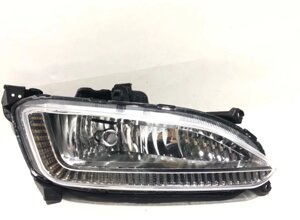 Протитуманка права LED HYUNDAI SANTA FE (2013-15), (92202-A1010), (Нова запчастина. Неоригінал високого кач.